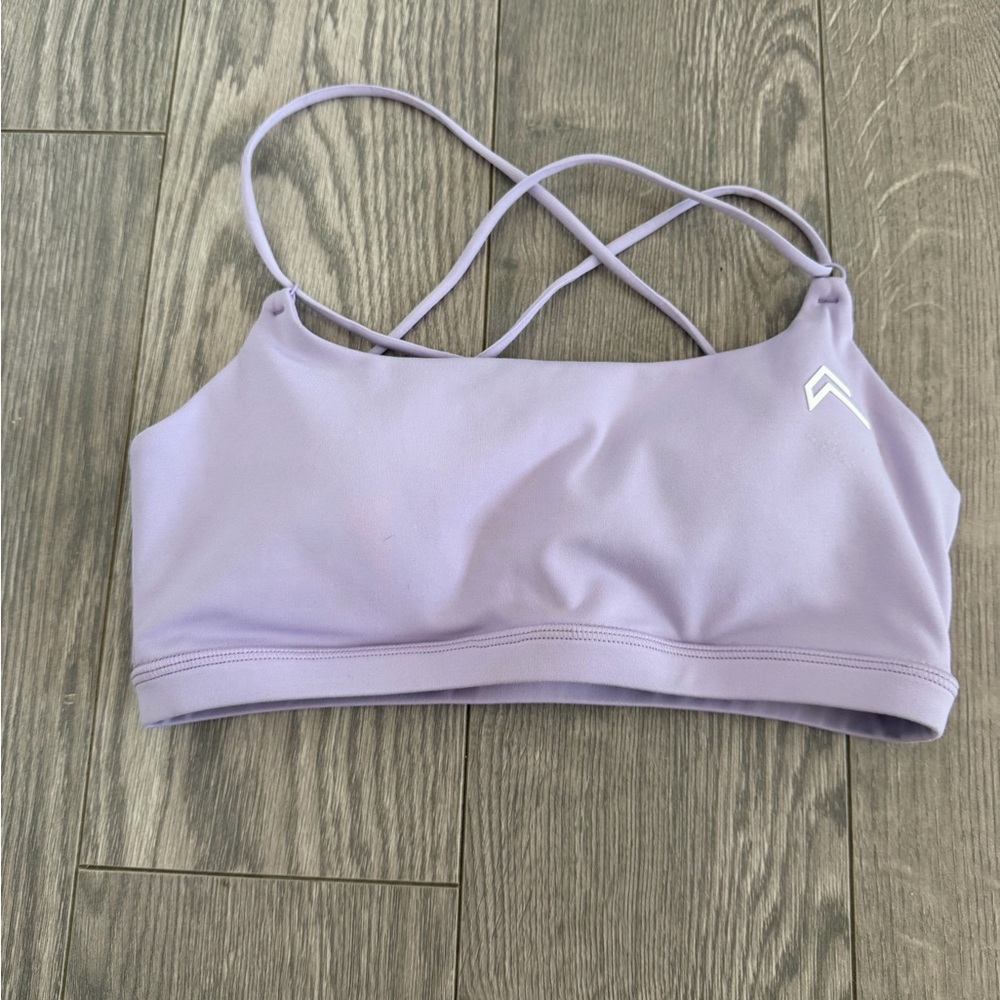 Oner Active Purple Crossback Sports Bra